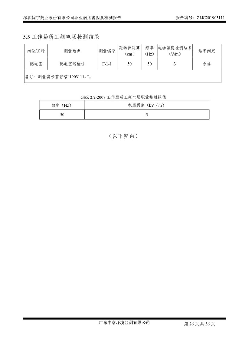 _深圳翰宇藥業(yè)股份有限公司南山定期檢測報(bào)告_頁面_26